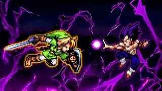 Link V3 (New) (DOWNLOAD) VS Vegeta Ultra Ego V2 in Jump Force Mugen