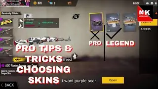 Gun Crate opening and pro tips to choose skins freefire | Nerokings