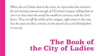 4. The Book of the City of Ladies.