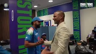 Shikar Dhawan meet Kohli & Rohit 🥺❤❤visit India dessing room after victory of india against pakistan