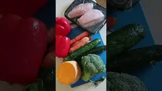 Dinner loading fresh from the market