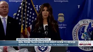 Senator Tillis among those calling for Kristi Noem to resign as DHS secretary