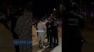 Zusammenst&ouml;&szlig;e zwischen Rechtsextremen und Migranten in S&uuml;dostspanien #nachrichten #news #spanien