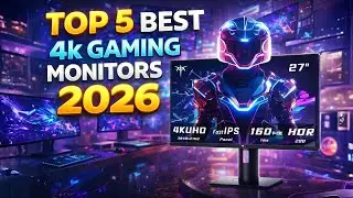 Top 5 Best 4k Gaming Monitors 2026 | Best Budget Gaming Monitor 1440p, 4k, OLED, HDR
