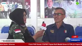 *PAGAK TV*WAWANCARA DENGAN PINGPROV PERBAKIN JATIM (HARI SATRIYA) ACARA PERESMIAN LAPANGAN TEMBAK.OK