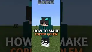HOW TO MAKE COPPER GOLEM ||JOKERTAMILAN ||#copperage#minecraft #jokertamilanjt
