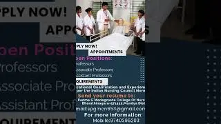 nursing college job opportunities nursing lecturer job Bsc MSc nursing tutor or lecturer vacancy