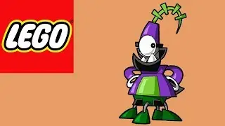 How to build LEGO Mixels Glurt & Magnifo Mix  | Bricks and Clay Play