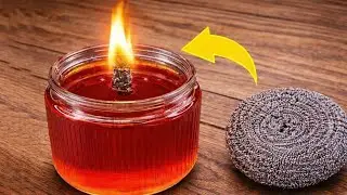 DIY Unlimited Candle Wick 🔥 FREE Energy That Burns Forever | No Gas, No Firewood