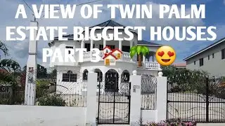 Another beautiful view of Twin Palm Estate biggest houses in Clarendon part 3🏘 😍