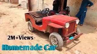 how to make gokart car at home | homemade build mini Jeep