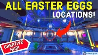 NEW Creative Hub *All Easter Eggs Found* - Creative Hub Made by SubcloningFN - Hidden Secrets
