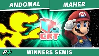 [CRT] Andomal (Mr. Game & Watch) vs. Maher (Mario, Marth) Winners Semis