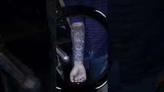 lion with illuminati arm tattoo for men. #liontattoo #tattoodesign #tattooartist i.g. @the_satanink
