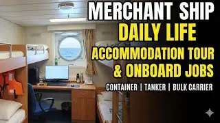 Inside a merchant navy ship 🚢 : Accomodation, Daily life & what we do for fun 😍