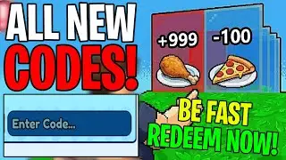 ✅ *NEW* ALL CODES IN +1 FOOD EVERY SECOND ROBLOX (REDEEM THESE CODES NOW!)
