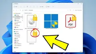 Remove Yellow Padlock symbol from folder / file in Win - How To Get Rid Of Lock Icon on Document 🔒❌