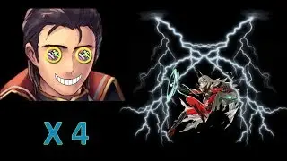 Fire Emblem Heroes - Solo Brazen Atk/Spd Reinhardt Vs Abyssal Thrasir