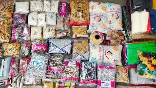 Order dispatch to Agra || Raw materials for laddu gopal dress #onlineshopping #trending #GMB #viral 