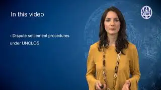 Dispute Settlement mechanism of Law of the Sea Convention