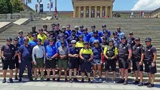 IPMBA UDPD Upper Darby police mountain bike course