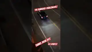 The Punisher Challenger!! #dodgechallenger #punisher #loud #musclecar #streetcars #shorts