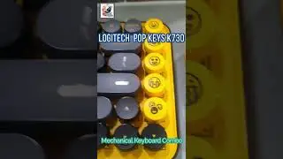 Logitech POP Keys K730 Wireless Keyboard Mouse Combo🔥 #shorts