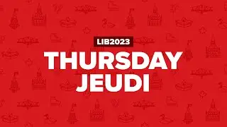 #LIB2023 Thursday/Jeudi: Justin Trudeau, M&eacute;lanie Joly, Suzanne Cowan