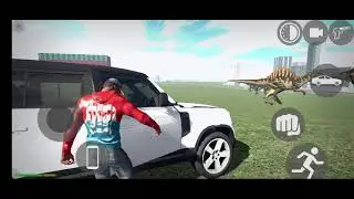 Spino walking in the City : A species of Dinasaur ( Code-52) In Indian bikes driving 3d