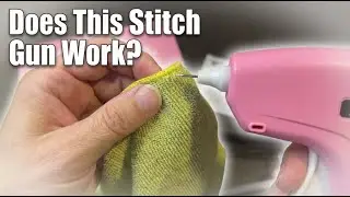 Scopck Handheld Stitch Tag Gun for Clothes DEMO - How To Use | What Comes With The Set | Quality