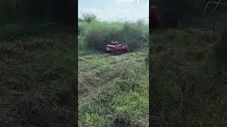 AMD R100 remote control lawnmower #lawnmower #lawnmowerrobot  #grassroots #agriculture #brushcutter