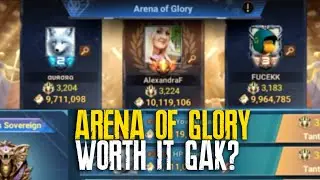 ARENA OF GLORY WORTH IT GAK? DOOMSDAY LAST SURVIVORS