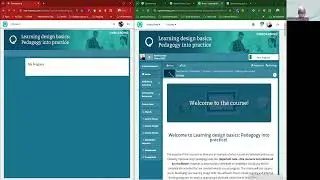 OpenLearning - Courses: Learner View vs Course Administrator View | Navigation Menu