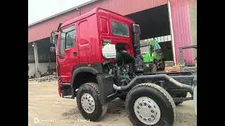 USED ​​HOWO 8x4 Chassis transport to Tianjin port! #truck #howo #chassis #shorts #shortvideo