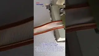 Pillow border bi-tape binding sewing machine #shorts