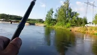 Рефтинское водохранилище.        Борьба затянулась.