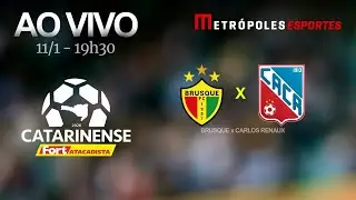 CATARINENSE 2026 - BRUSQUE x CARLOS RENAUX - AO VIVO E COM IMAGENS - 11.01.26