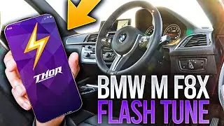 КАЖДОМУ BMW M F8X НУЖЕН ЭТОТ FLASH-МЕДУЗА!! Тор прошивает мой BMW M2!