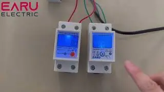 Single Phase LCD Digital Energy Meter Reset Zero kWh Voltage Current