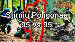 Epinis Airsoft Mū&scaron;is Stirniuose &ndash; 95 prie&scaron; 95! NON-STOP Veiksmas!