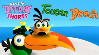 ANGRY BIRDS TIFFANY SHORTS: Toucan Beach