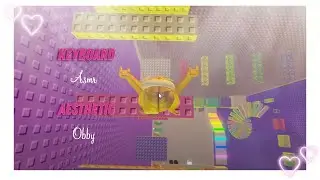 '*•.¸♡ Roblox Aesthetic Tower Obby | Keyboard ASMR ♡¸.•*'