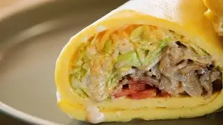 맛있는 저탄고지 다이어트 요리 ‘키토 삼겹살 브리또’ 만들기