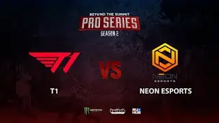 T1 vs Neon Esports, BTS Pro Series Season 2: SEA, bo2, game 1 [Maelstorm & JAM]