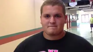 Vancouver Island Raiders OL Tyler Oldendorf