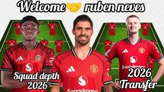 WELCOME R&Uacute;BEN NEVES 🤝 Michael Carrick squad depth, with Ruben neves and warthon and BALEBA 