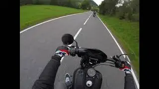 Harley ride through Styria, Austria