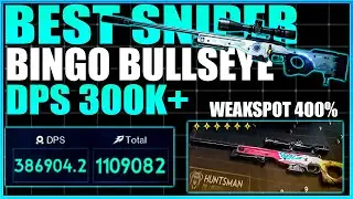ONCE HUMAN BEST BINGO SNIPER AWS338 BUILD PVE HUGE DPS 300K