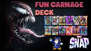 Fun and Powerful Carnage Deck - Marvel Snap