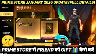 FREE FIRE MAX PRIME STORE REVIEWS IN FF JANUARY 2026 NEW UPDATE GIFT KAISE LE FIST SKIN KAISE MILEGA